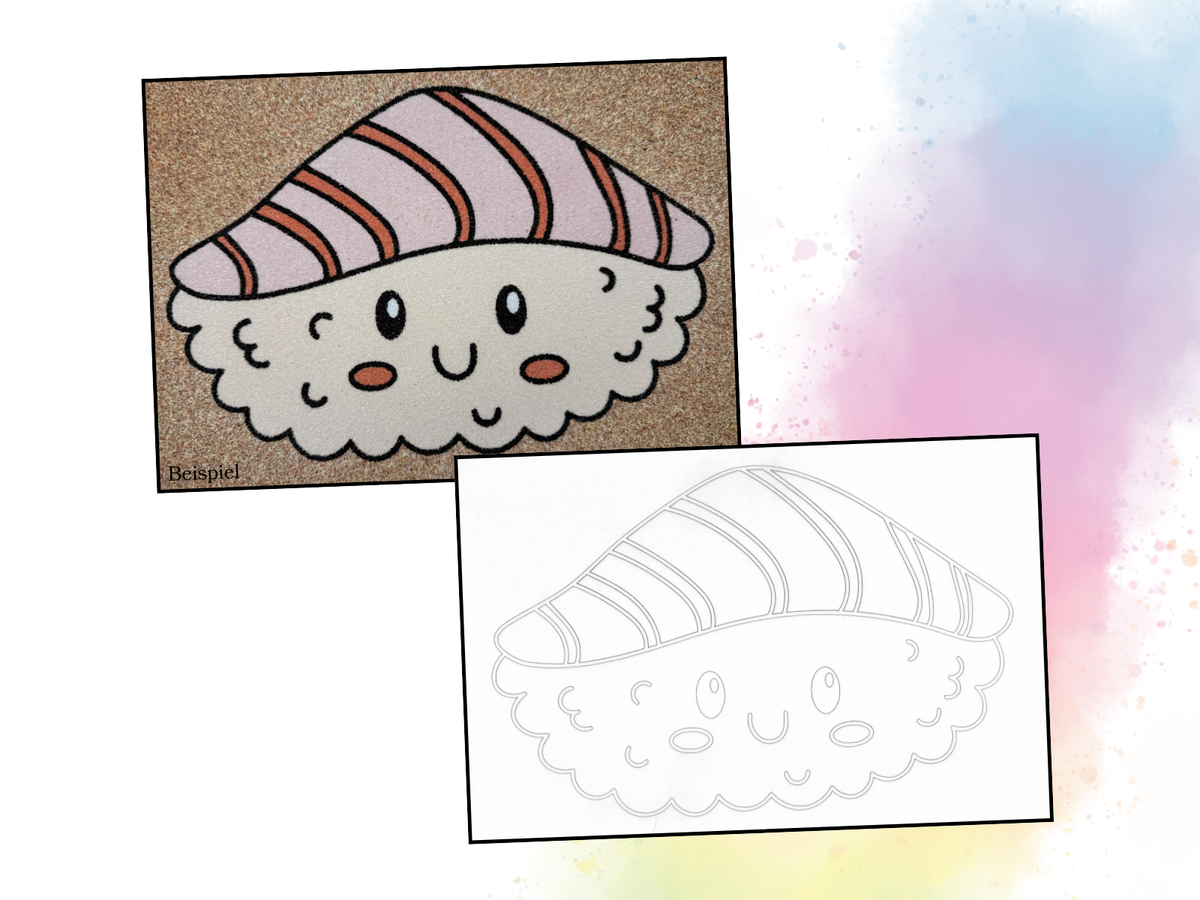 Sandbild Nigiri Sushi