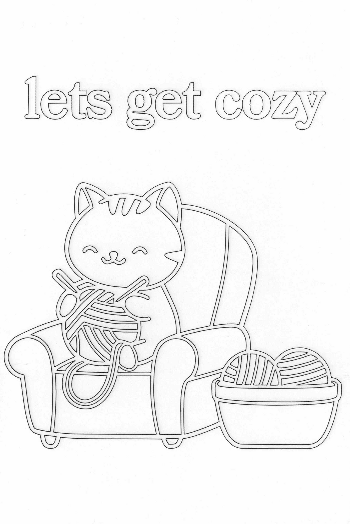 Sandbild Lets get cozy