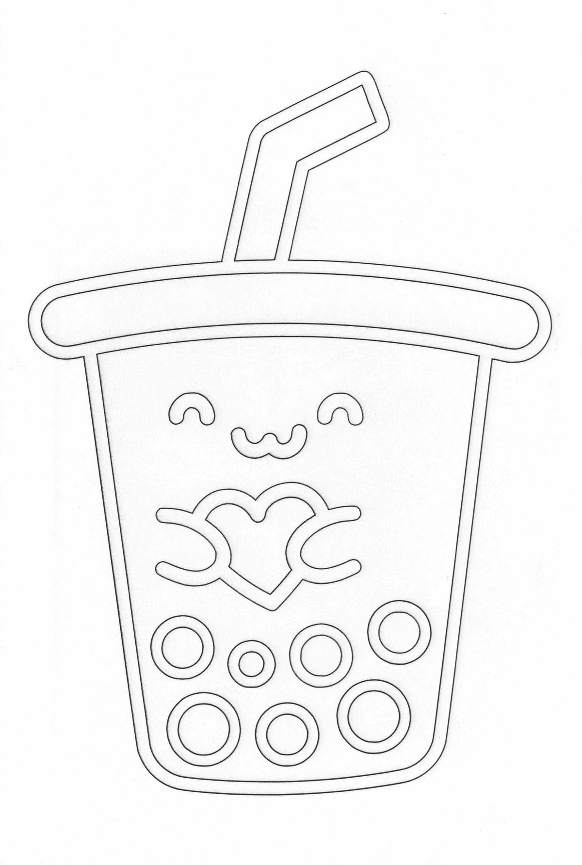 Sandbild Bubble Tea