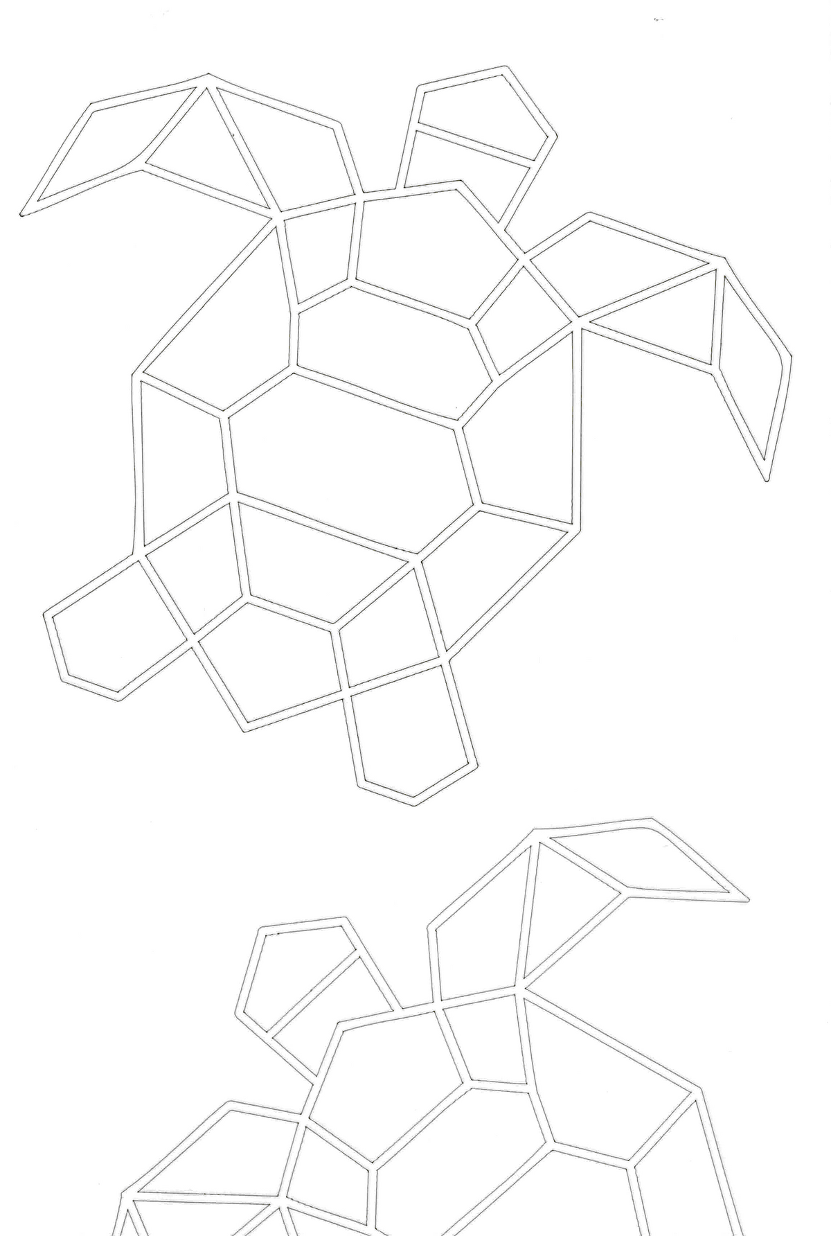 Sandbild Turtles
