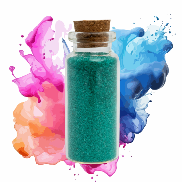 Sandfarbe Smaragd