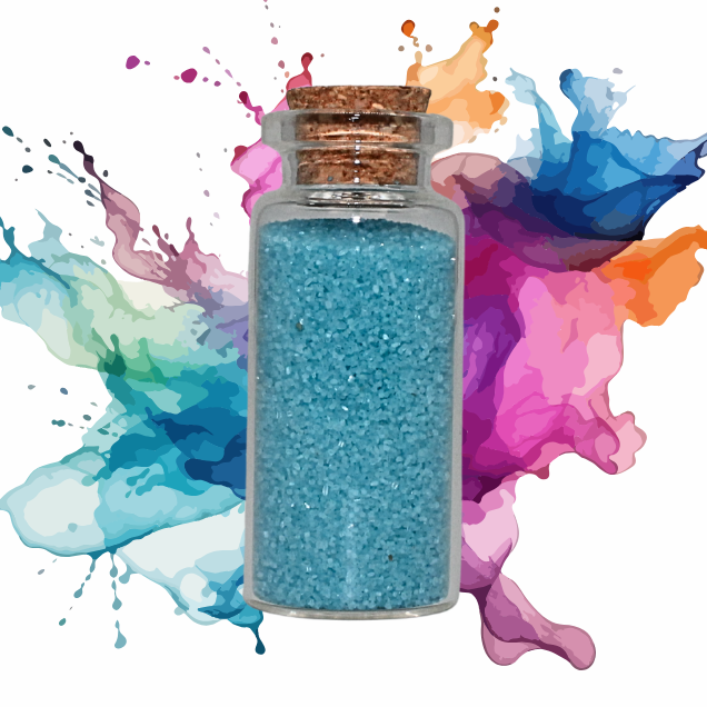 Sandfarbe Türkis