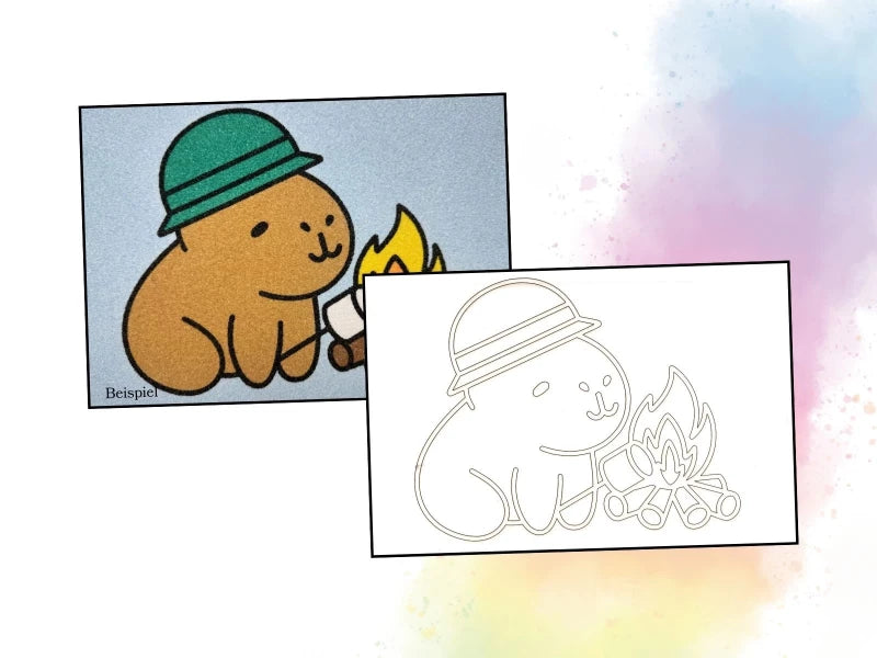 Capybara Lagerfeuer