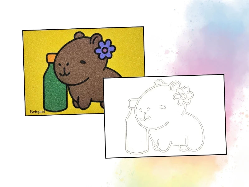 Capybara Blümchen