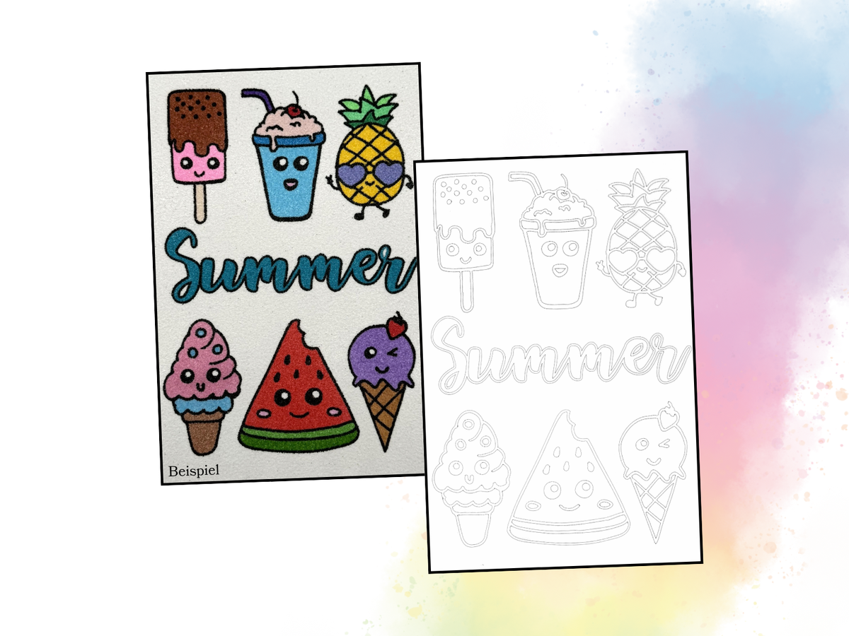 Sandbild Summer Vibes