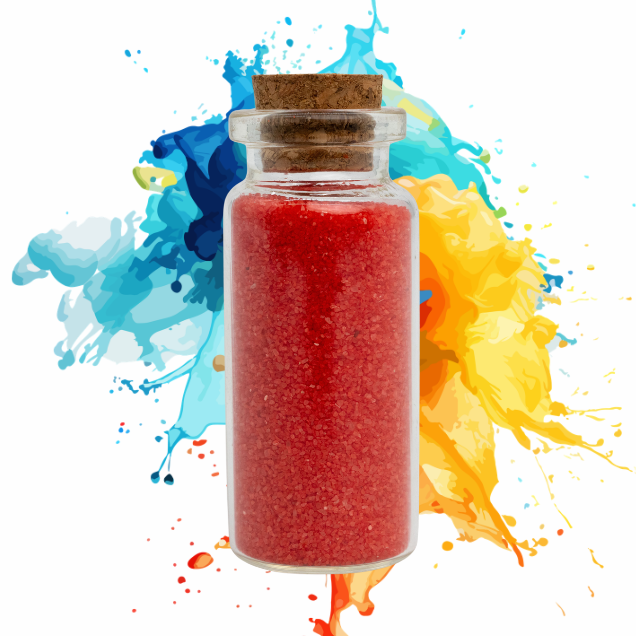 Sandfarbe Rot