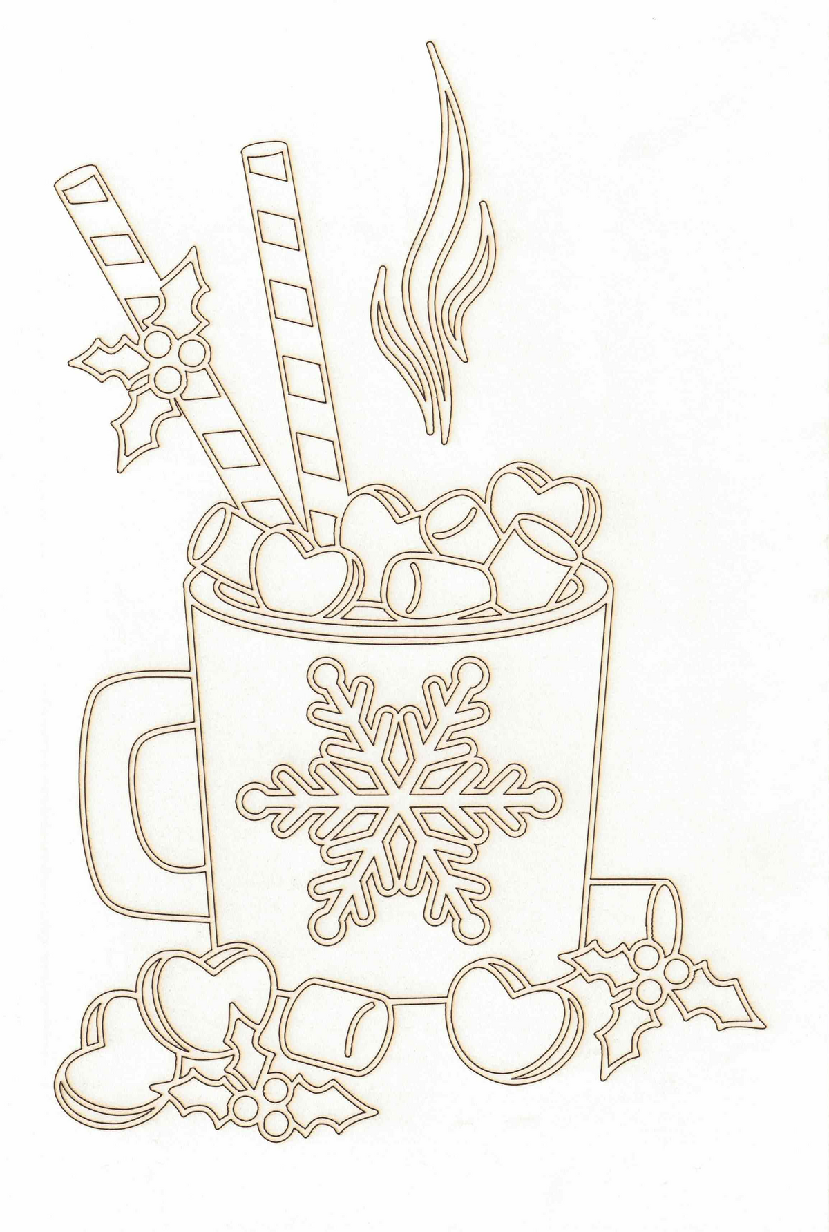 Sandbild Einsteigerset Winter & Weihnachten
