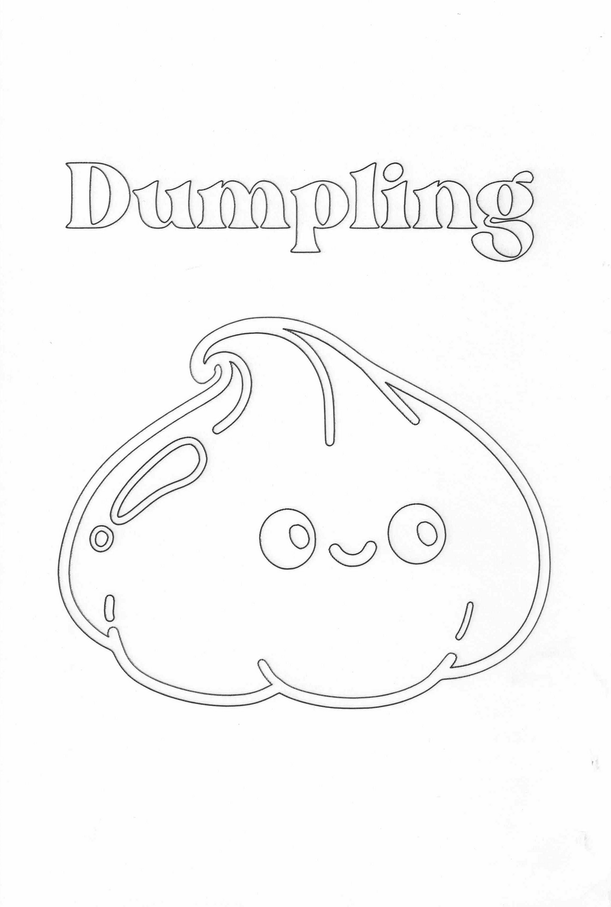 Sandbild Dumpling