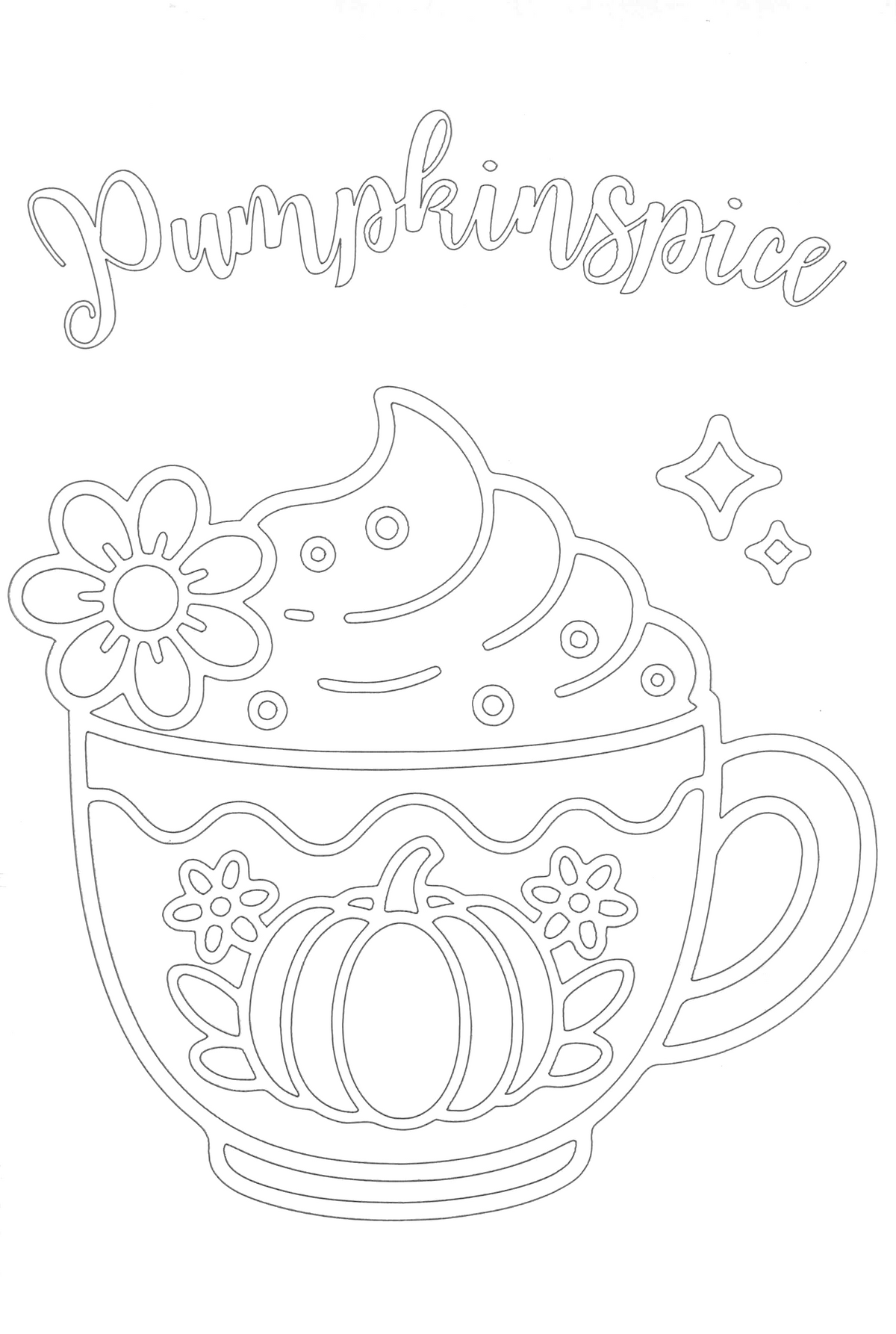Sandbild Pumpkinspice