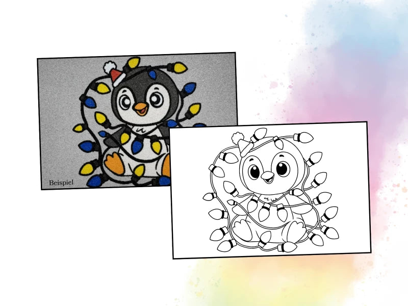 Lichter Pinguin