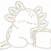 Hungriger Axolotl