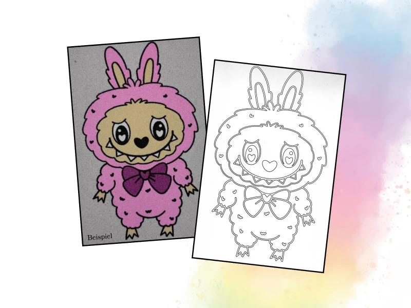 Monster mit Schleifchen