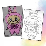 Monster mit Schleifchen