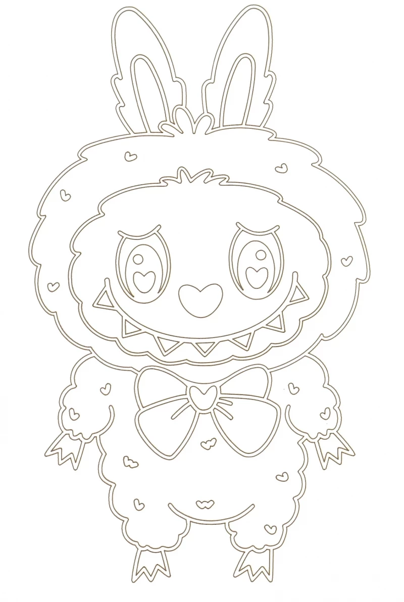 Monster mit Schleifchen