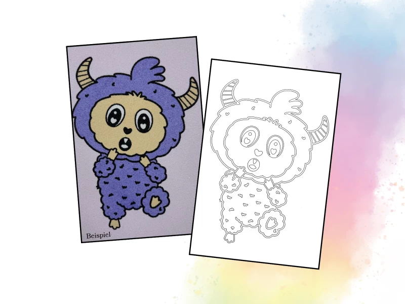 Monster mit Hörnern