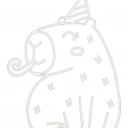 Party Capybara