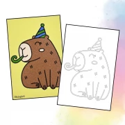 Party Capybara